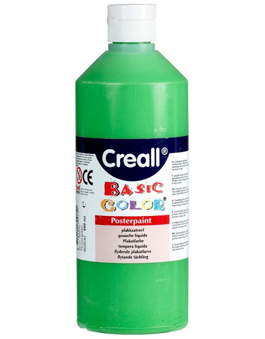 Creall plakkaatverf Basic Color 500ml - Groen