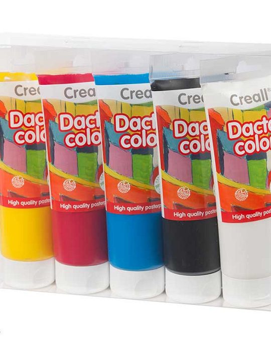 Creall plakkaatverf Dacta Color tubes 5x250ml