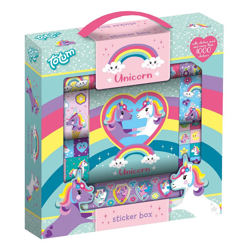 Totum Unicorn Stickerbox 1.000 stickers