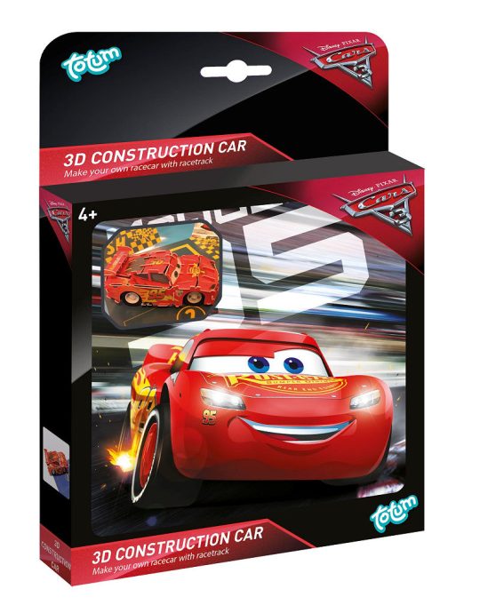 Totum Cars 3 - Pull Back Car (Mcqueen)