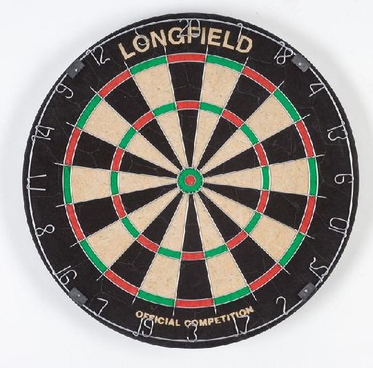 Longfield dartboard wedstrijd