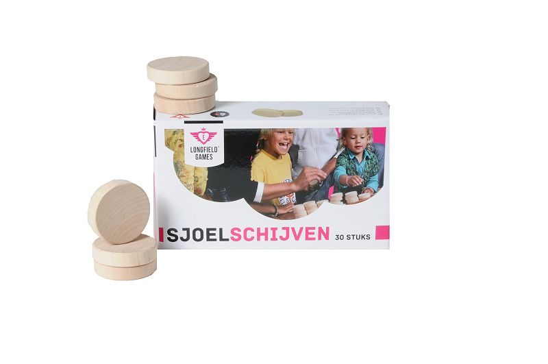 Sjoelschijven groot, hol gedraaid