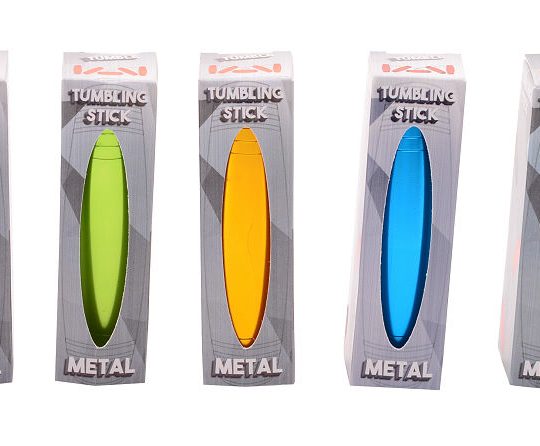 Tumbling Sticks 9cm Metaal 6 assorti