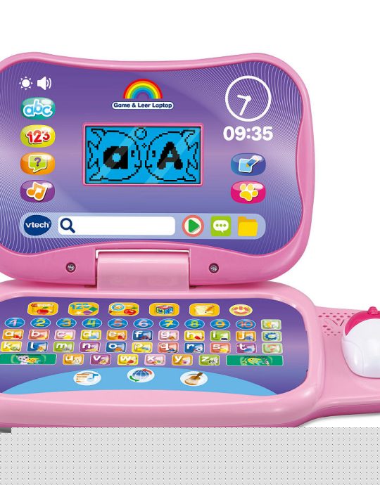 Vtech Game en Leer Laptop - Roze