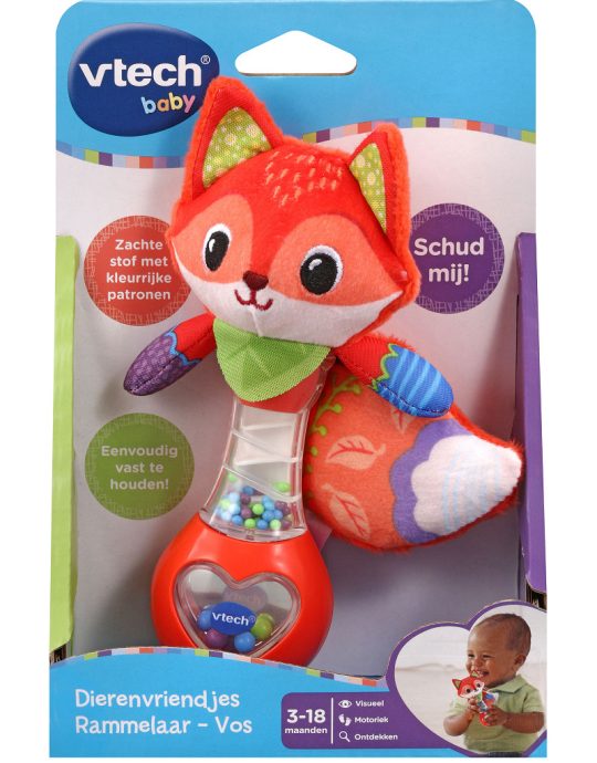 Vtech Dierenvriendjes Rammelaar - Vos