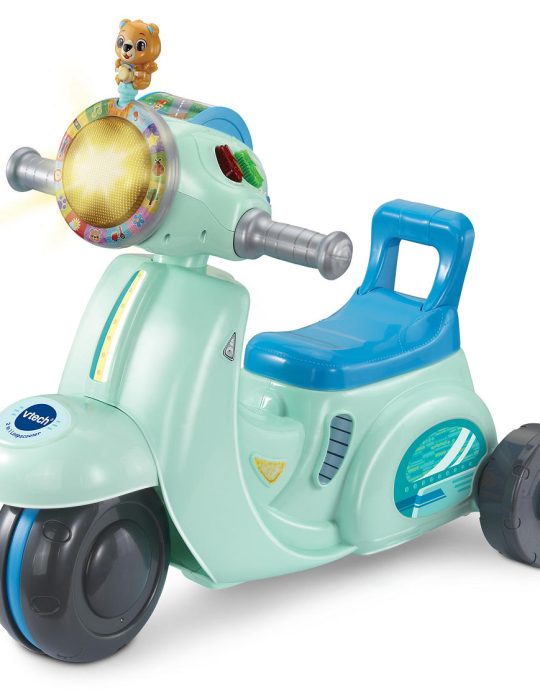 Vtech 2 in 1 Loopscooter - blauw