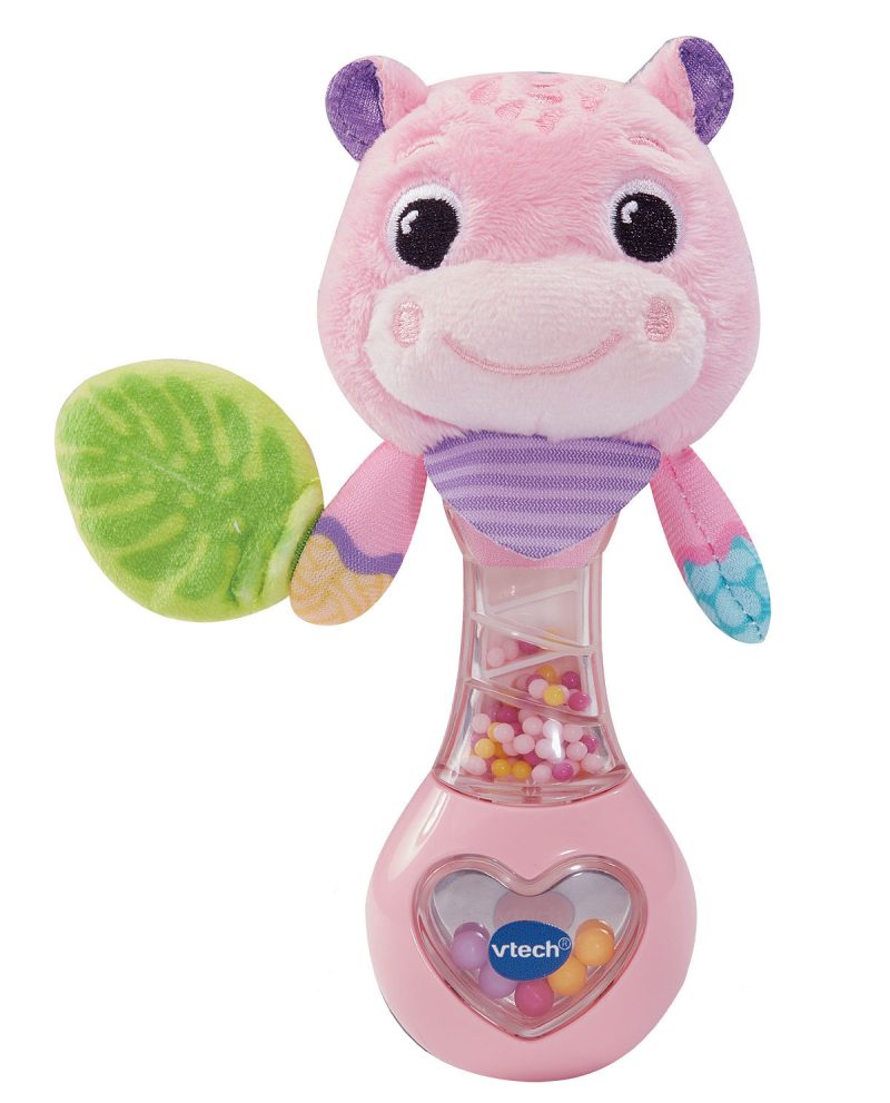 Vtech Dierenvriendjes Rammelaar - Nijlpaard  roze