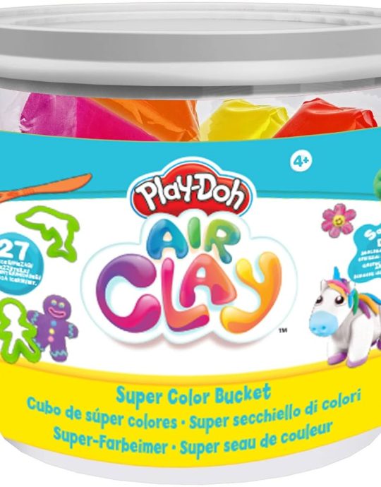 Play-Doh Air Clay Super Color Bucket 27-delig