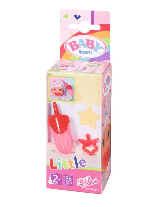 BABY born Little Flesje en speentje assorti