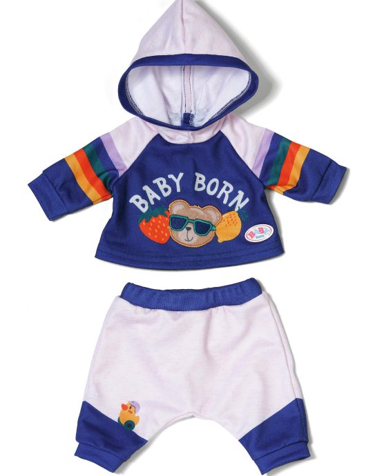BABY born Joggingpak Blauw 43cm