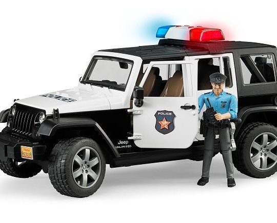 Bruder Jeep Wrangler Unlimited Rubicon Politie