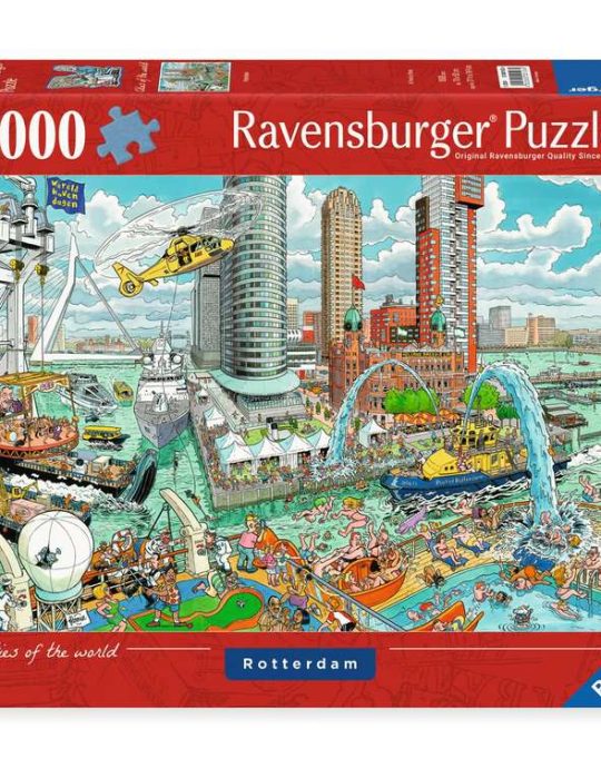 Puzzel 1000 stukjes Fleroux - Rotterdam