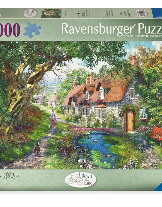 Puzzel 1000 stukjes Flower Hill Lane