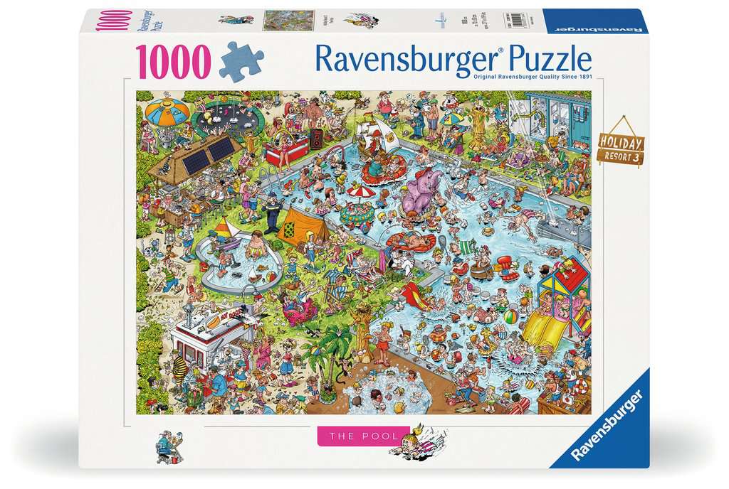 Puzzel 1000 st Puzzel 1000 st. Ray Comic Holiday resort 3: The Pool