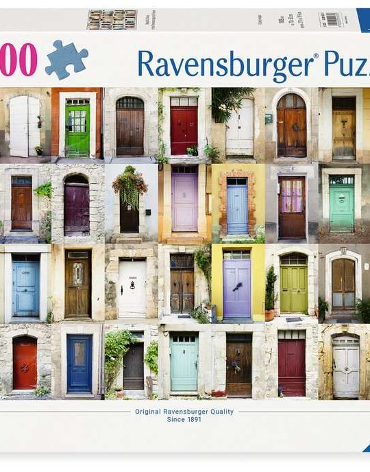 Puzzel 1000 stukjes - Beautiful Doors in the Provence