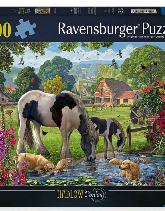 Puzzel 500 stukjes - Hadlow Ponies
