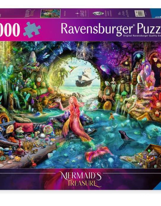 Puzzel 1000 stukjes - Mermaid 's Treasure