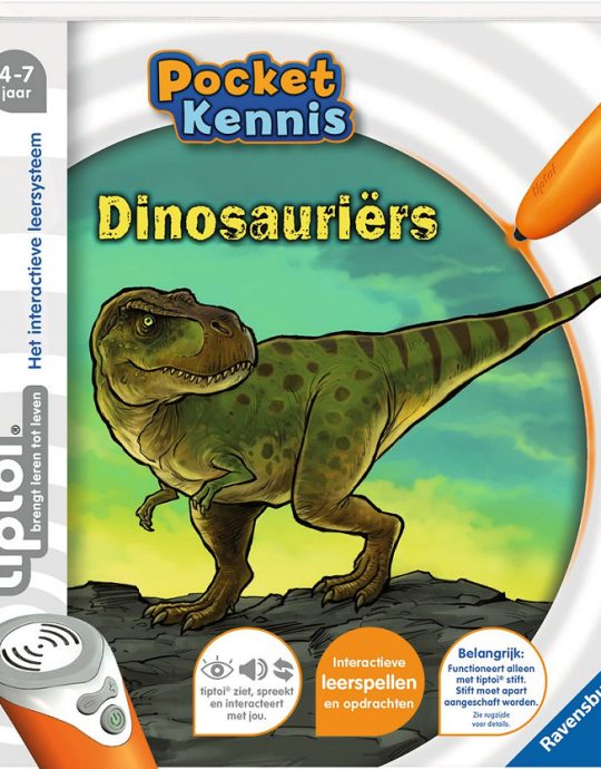 Tiptoi boek Pocket Dinosaurussen