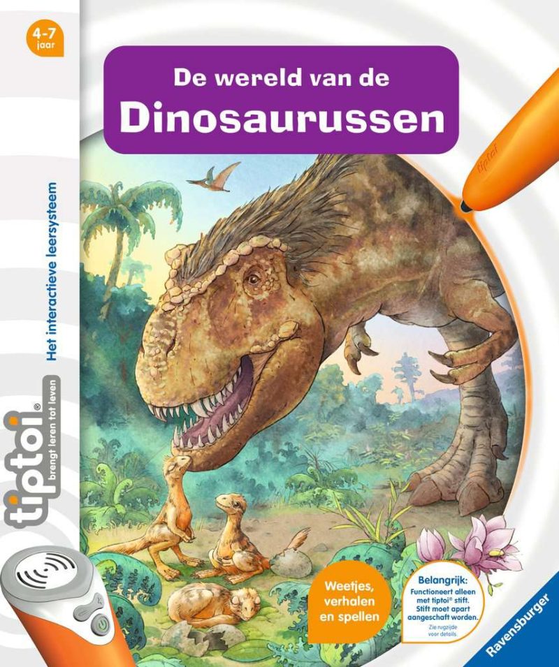 Tiptoi boek De wereld van de dinosaurussen