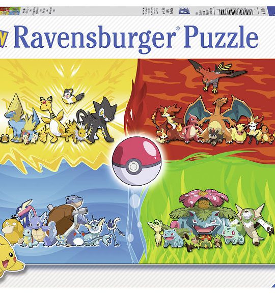 Puzzel 150 XXL Verschillende Pokemon