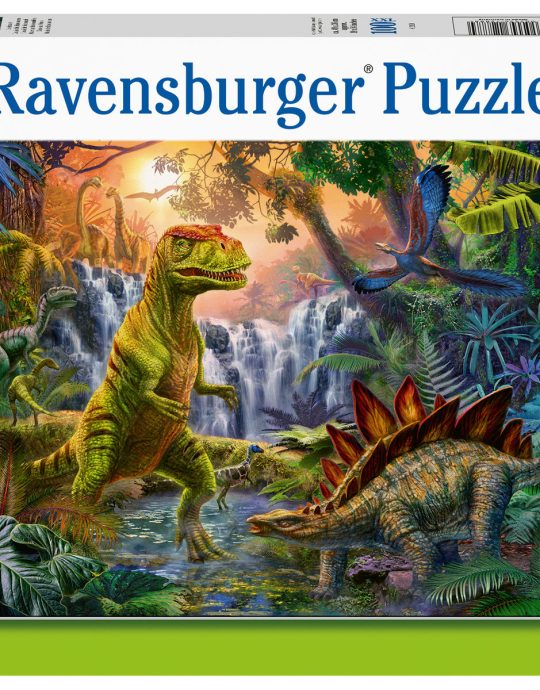 Puzzel 100 XXL Oase van dinosauriërs