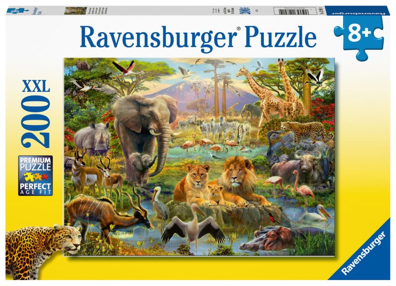 Puzzel 200 XXL Dieren van de savanne