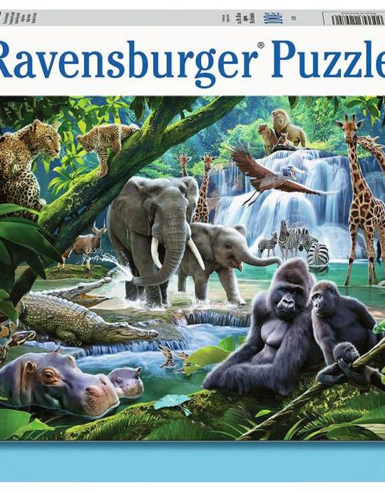 Puzzel 100 XXL Jungle Families