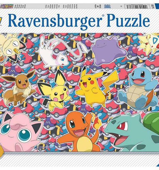 Puzzel 100 XXL Pokemon