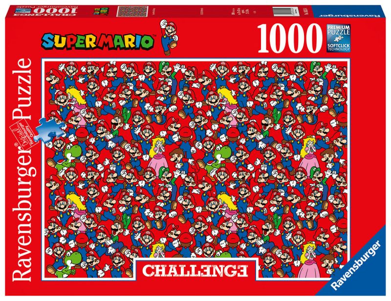 Puzzel 1000 stukjes Challenge - Super Mario