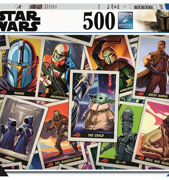 Volwassenen Puzzel 500 stukjes The Mandalorian - "the Child"