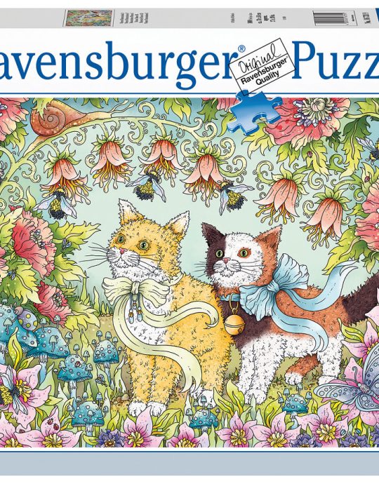 Puzzel 1000 stukjes Kattenvriendschap