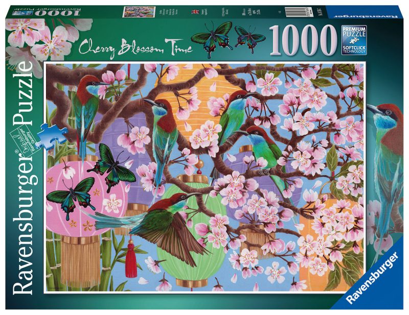 Puzzel 1000 stukjes Kersenboom in bloei