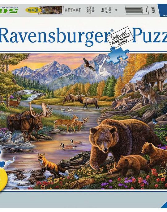 Puzzel 500 stukjes Wilderness
