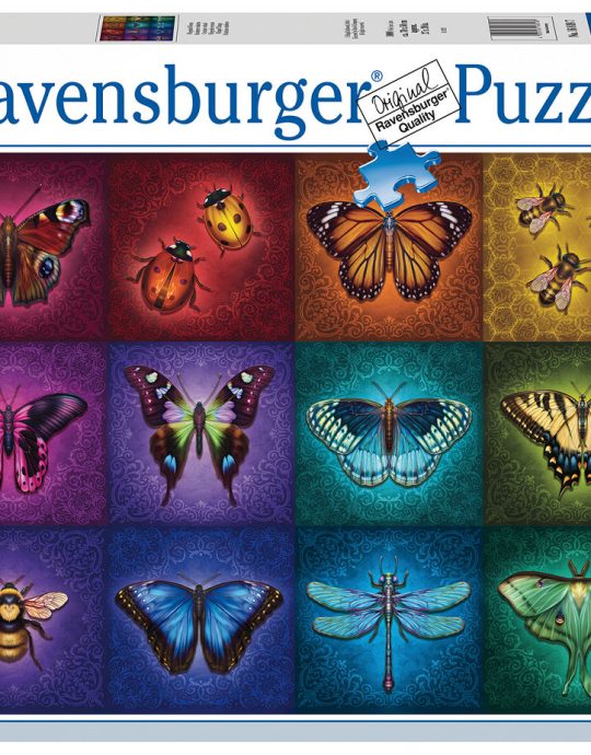 Puzzel 1000 stukjes Gevleugelde dieren