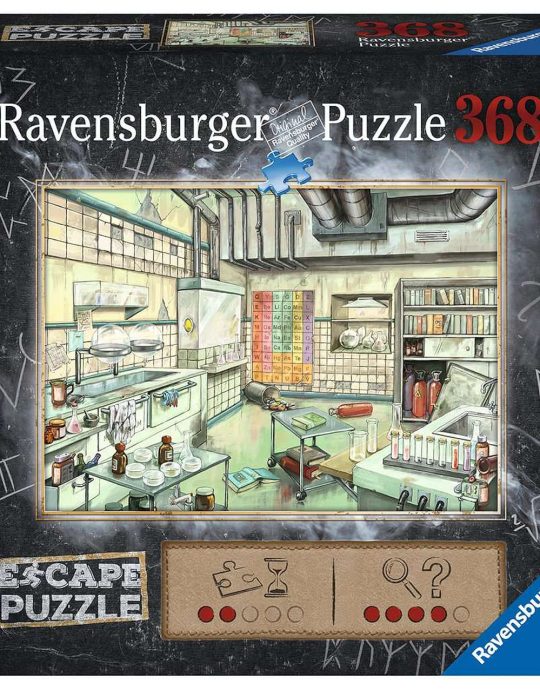 Escape Puzzel -  Chemistry Lab 368 pcs.