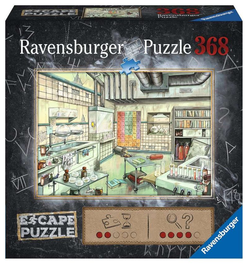 Escape Puzzel -  Chemistry Lab 368 pcs.