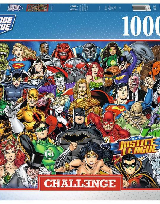 Puzzel 1000 stukjes  DC Comics Justice League Challenge