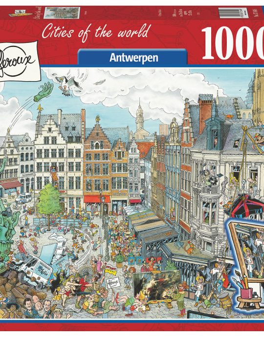 Puzzel 1000 stukjes Fleroux - Antwerpen