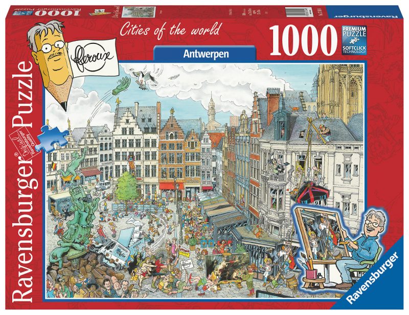 Puzzel 1000 stukjes Fleroux - Antwerpen