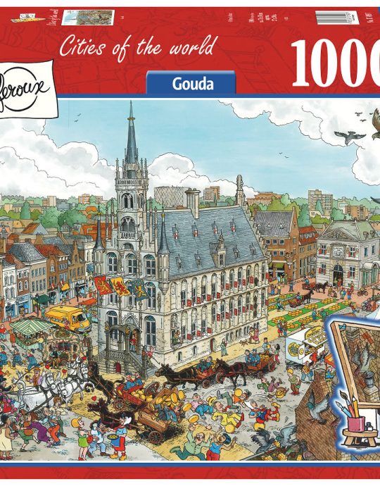 Puzzel 1000 stukjes Fleroux - Gouda