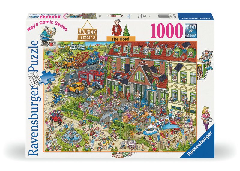 Puzzel 1000 stukjes Ray Comic Holiday resort 2: The hotel