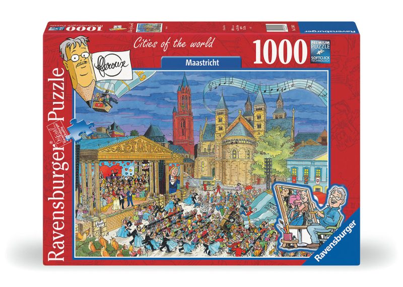 Puzzel 1000 stukjes Fleroux - Maastricht