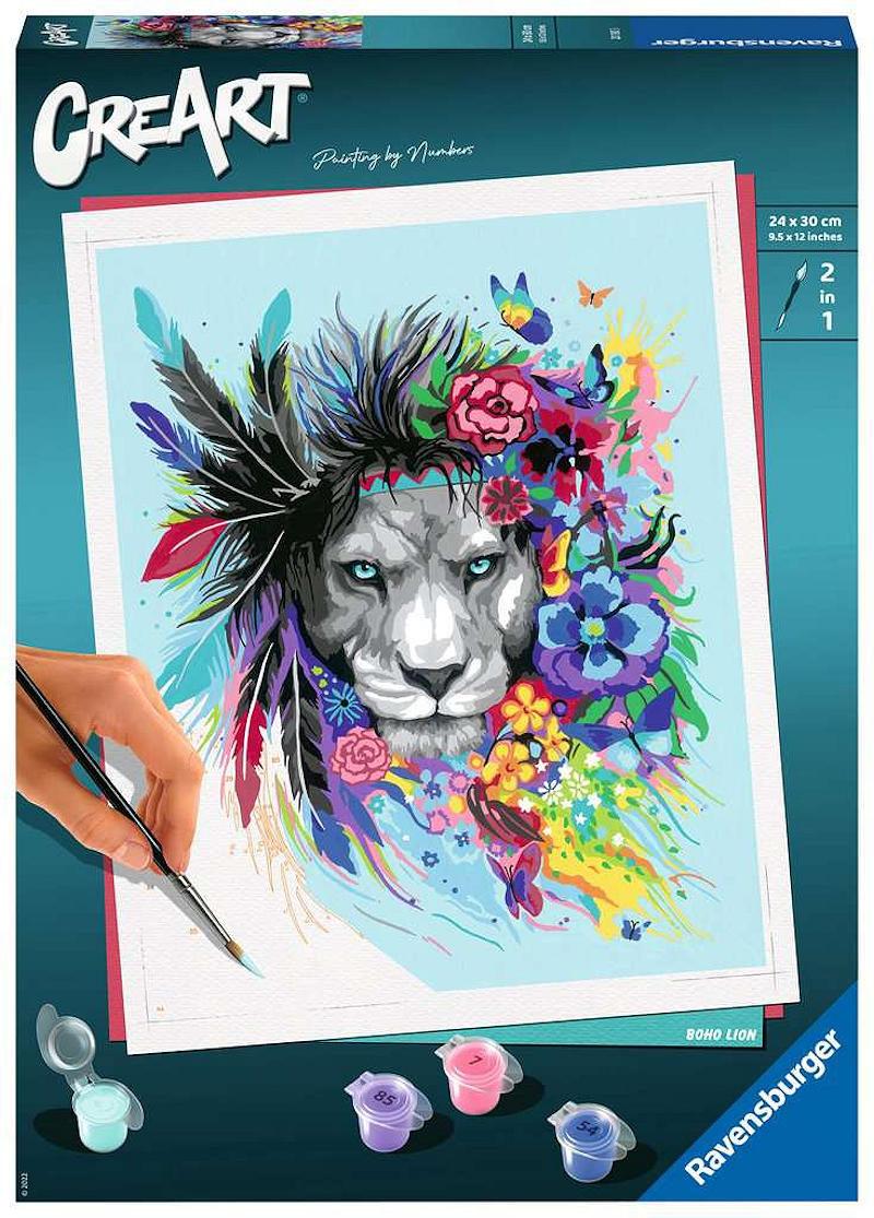 Creart Large - Boho Lion 1 Creart Large - Boho Lion