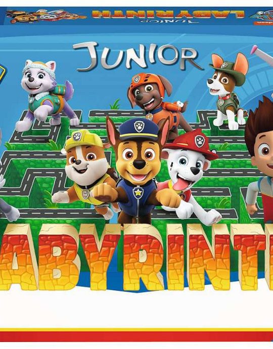 Vrolijke kinderspellen Paw Patrol Junior Labyrinth