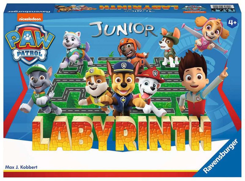 Vrolijke kinderspellen Paw Patrol Junior Labyrinth