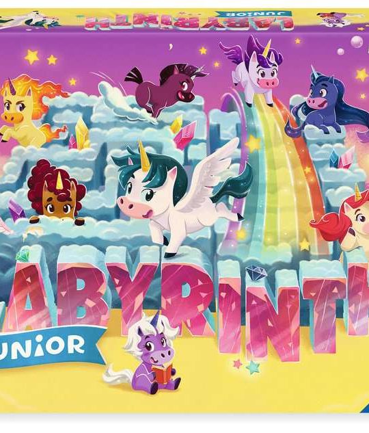 Vrolijke kinderspellen Junior Labyrinth Unicorn