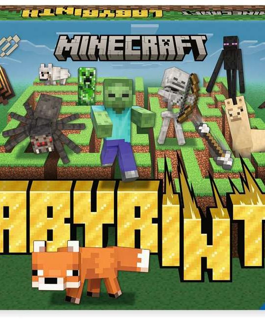 Vrolijke kinderspellen Minecraft Labyrinth