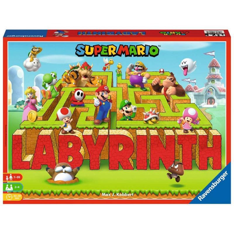 Gezelschapsspel Super Mario Labyrinth