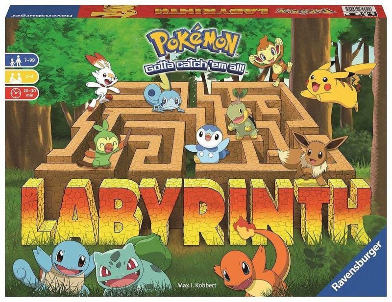 Gezelschapsspel Pokemon Labyrinth