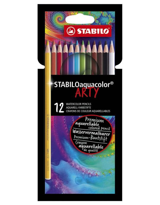 Stabilo aquacolor Arty etui 12 stuks